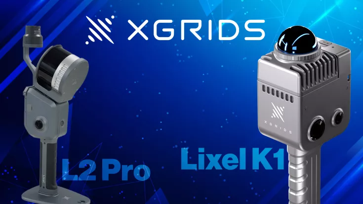 XGRIDS Scanner Lixel K1 und Lixel L2 Pro