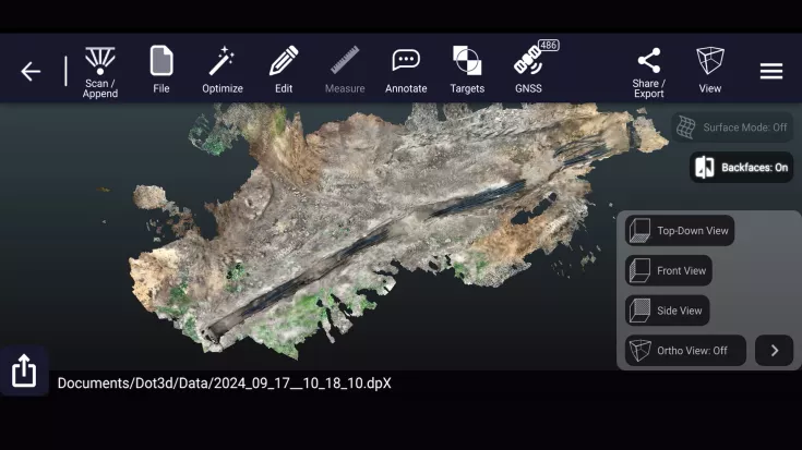 Trimble Catalyst Software Screenshot
